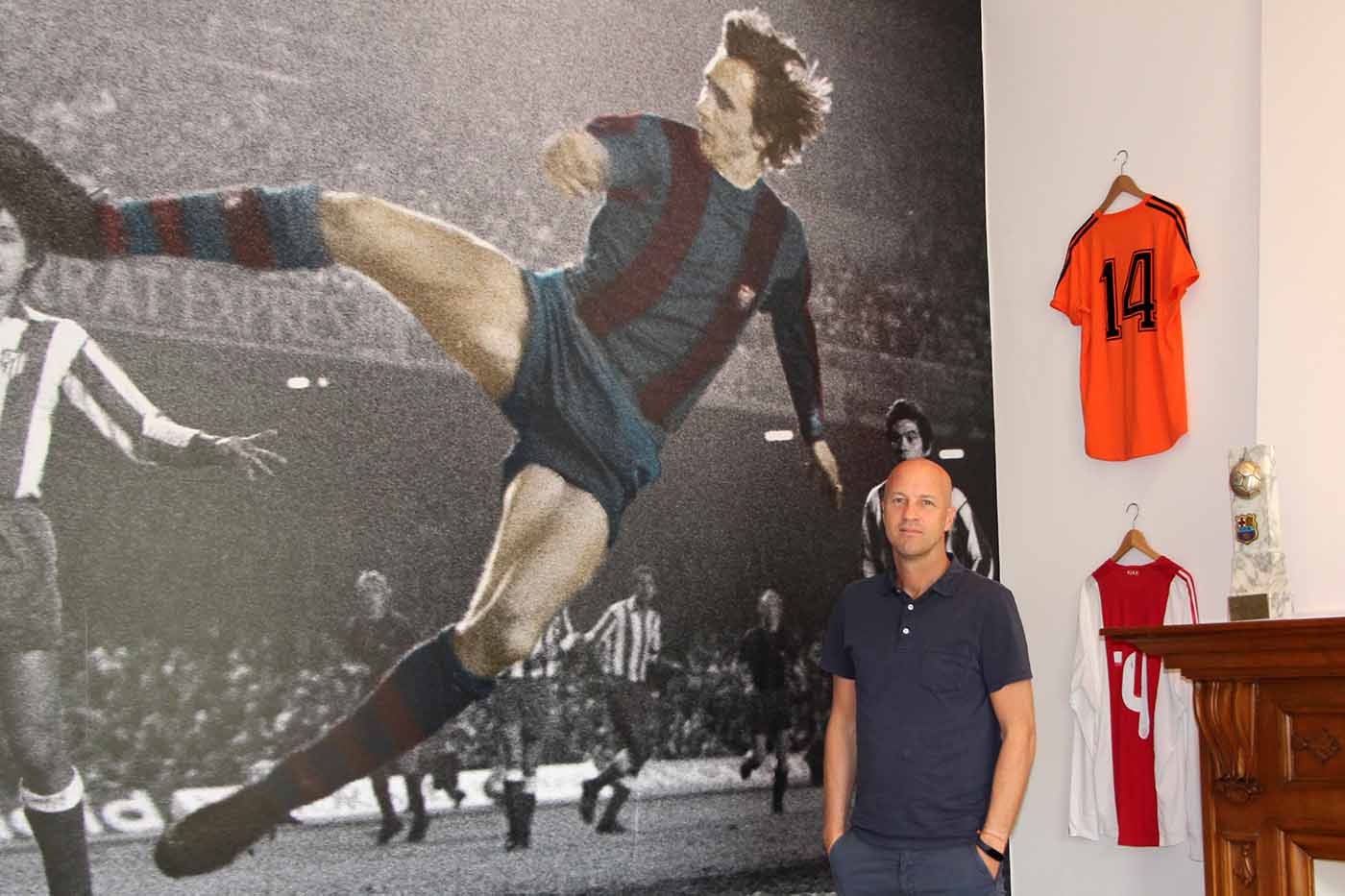 Jordi Cruijff: “Mijn vader stond erop dat ik naast het voetbal ook studeerde”